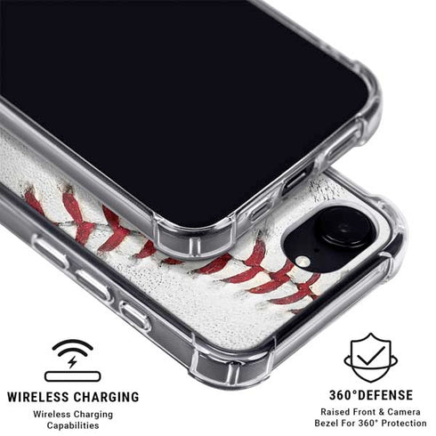 MLB Kansas City Royals Game Ball iPhone 16e Clear Case
